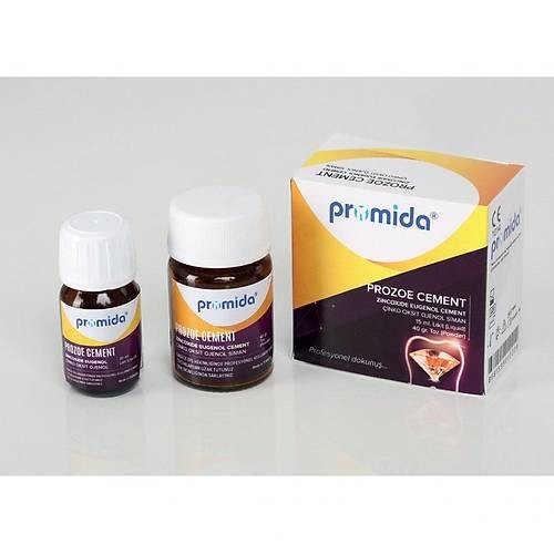 Promida Prozoe Cement - Çinko Oksit Ojenol Siman + Likit
