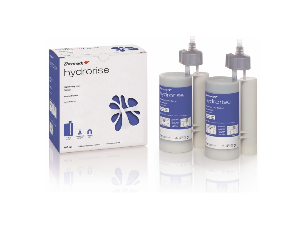 Zhermack Hydrorise Maxi Heavy Body - A Silikon 1.Ölçü 2x380ml
