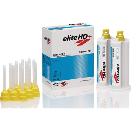 Zhermack Elite HD+ Light Body Normal Set 2x50 ml - Hidrofilik Düşük Vizkoziteli A Silikon