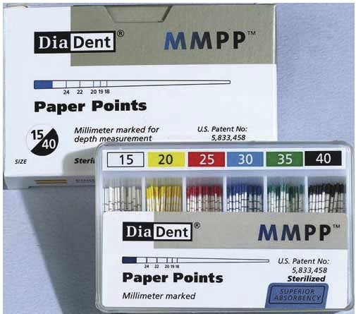 Diadent Açılı Guta Paper Point (Açı Seçiniz)