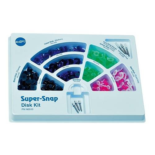 Shofu Super Snap Kompozit Cilalama Ve Bitirme Disk Seti 180Li