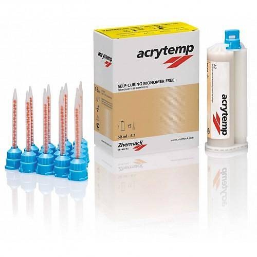 Zhermack Acrytemp - Geçici Kron Köprüler İçin Kendiliğinden Sertleşen Kompozit Rezin