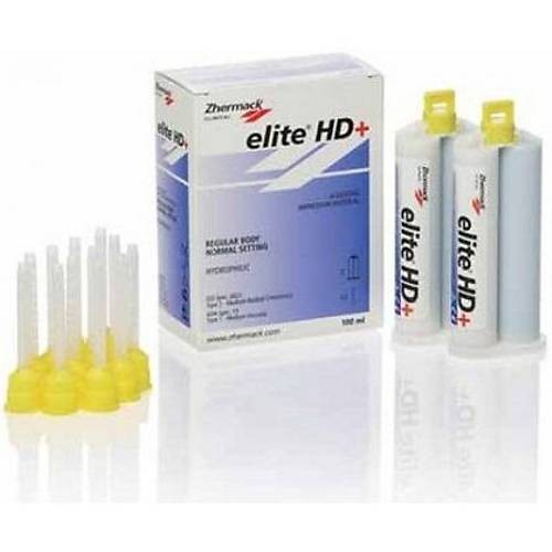 Zhermack Elite HD+ Regular Body Normal Set 2x50 ml - Hidrofil Medium Vizkoziteli Orta Kıvamlı A Silikon