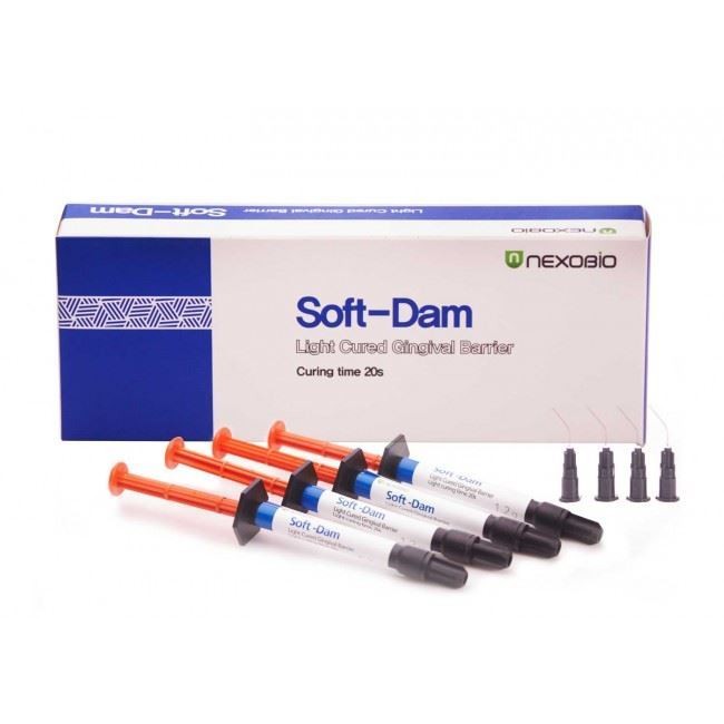 NEXOBİO SOFT-DAM DİŞ ETİ BARİYERİ 4'LÜ