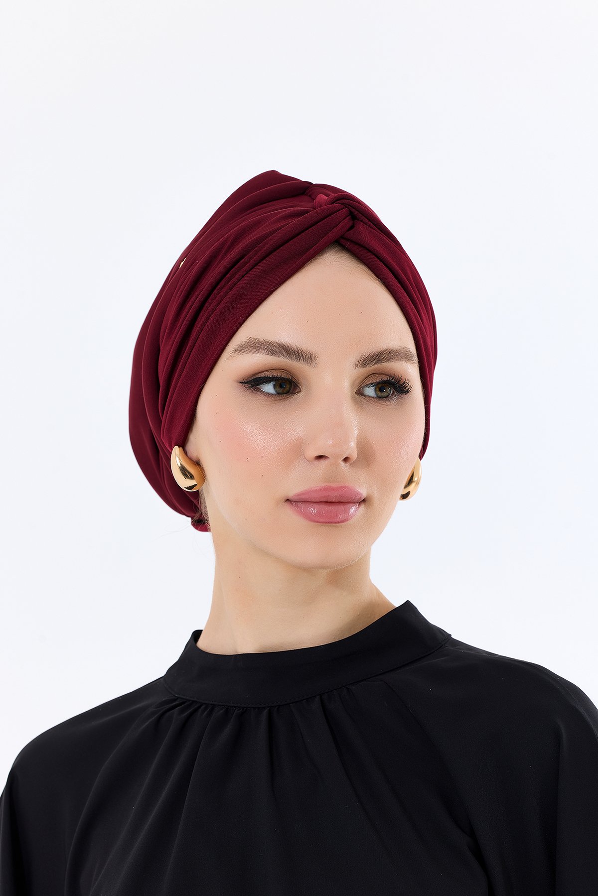 Twist Sisre Daily Turban - Burgundy