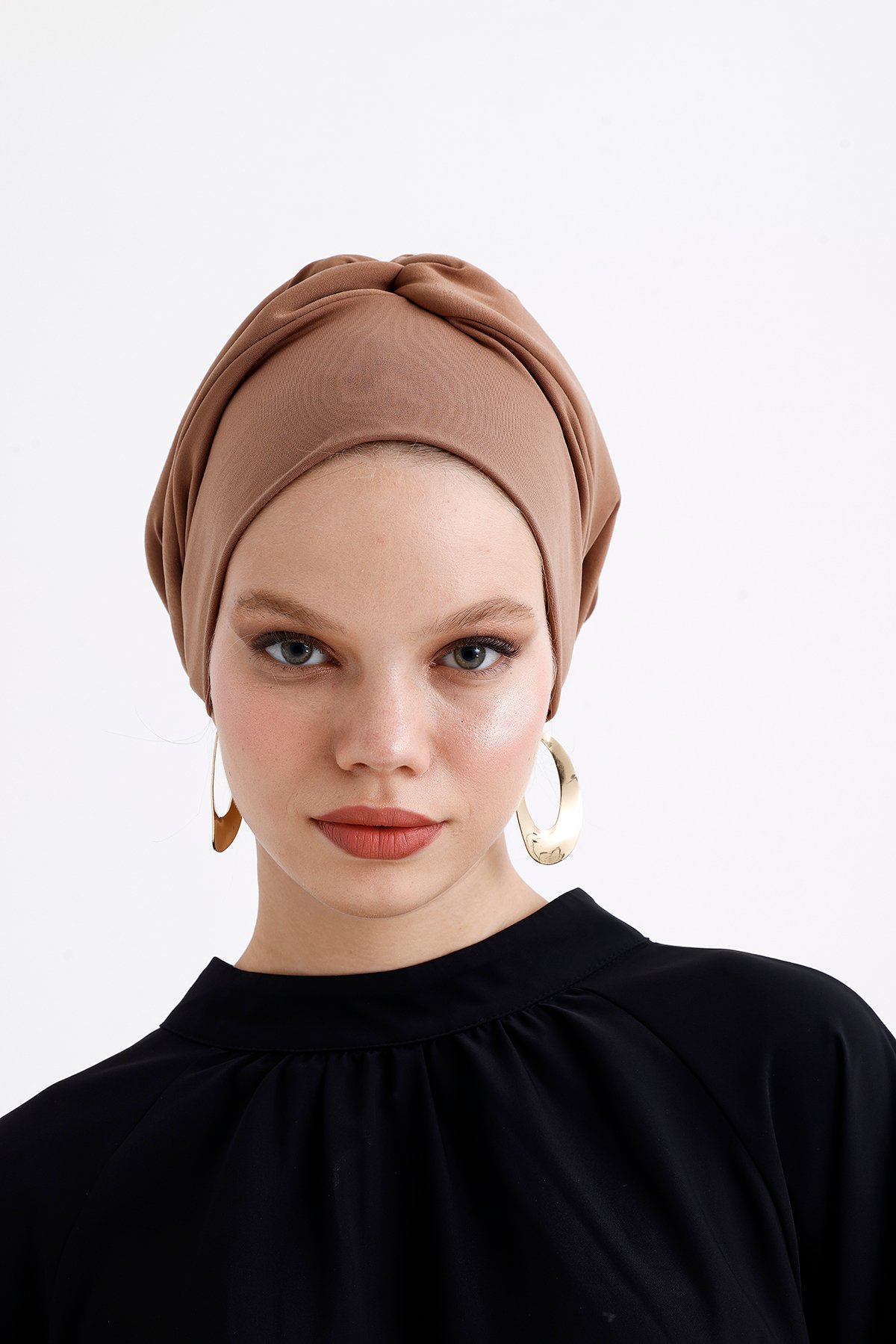 Sisre Flat Turban - Brown