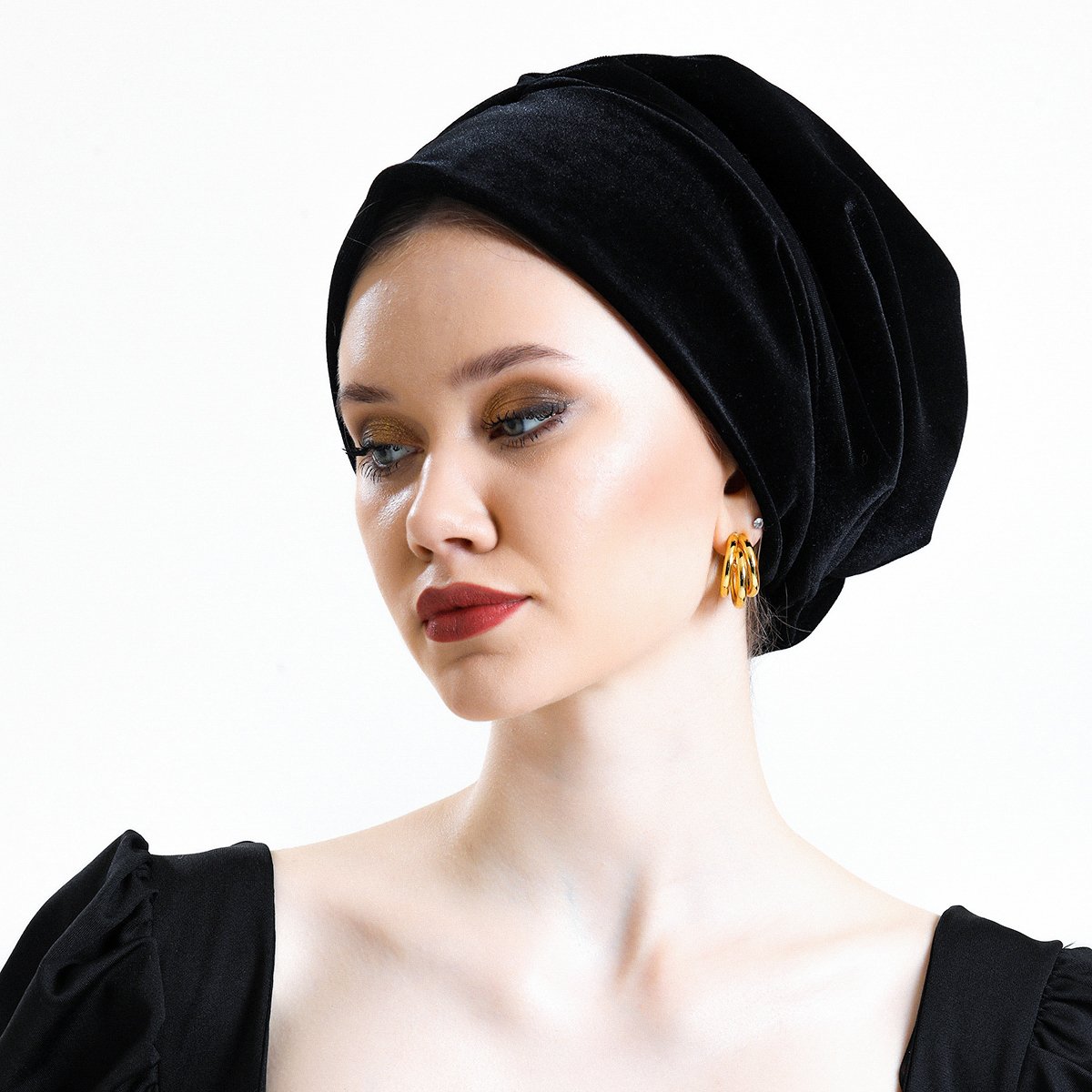 Velvet Flat Abrans Turban