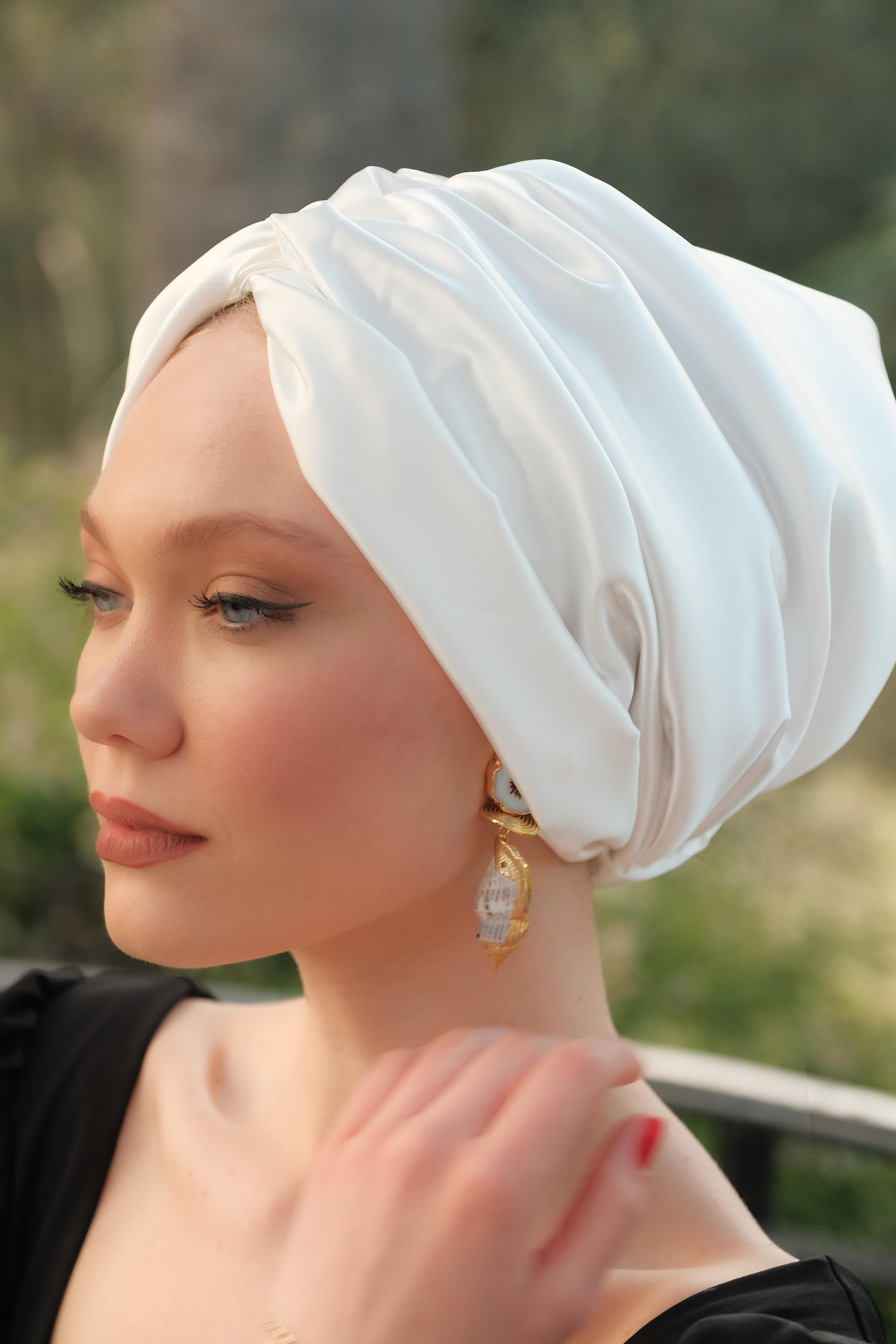 Helin Turban - White