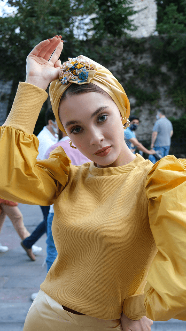 Berne Turban - Yellow