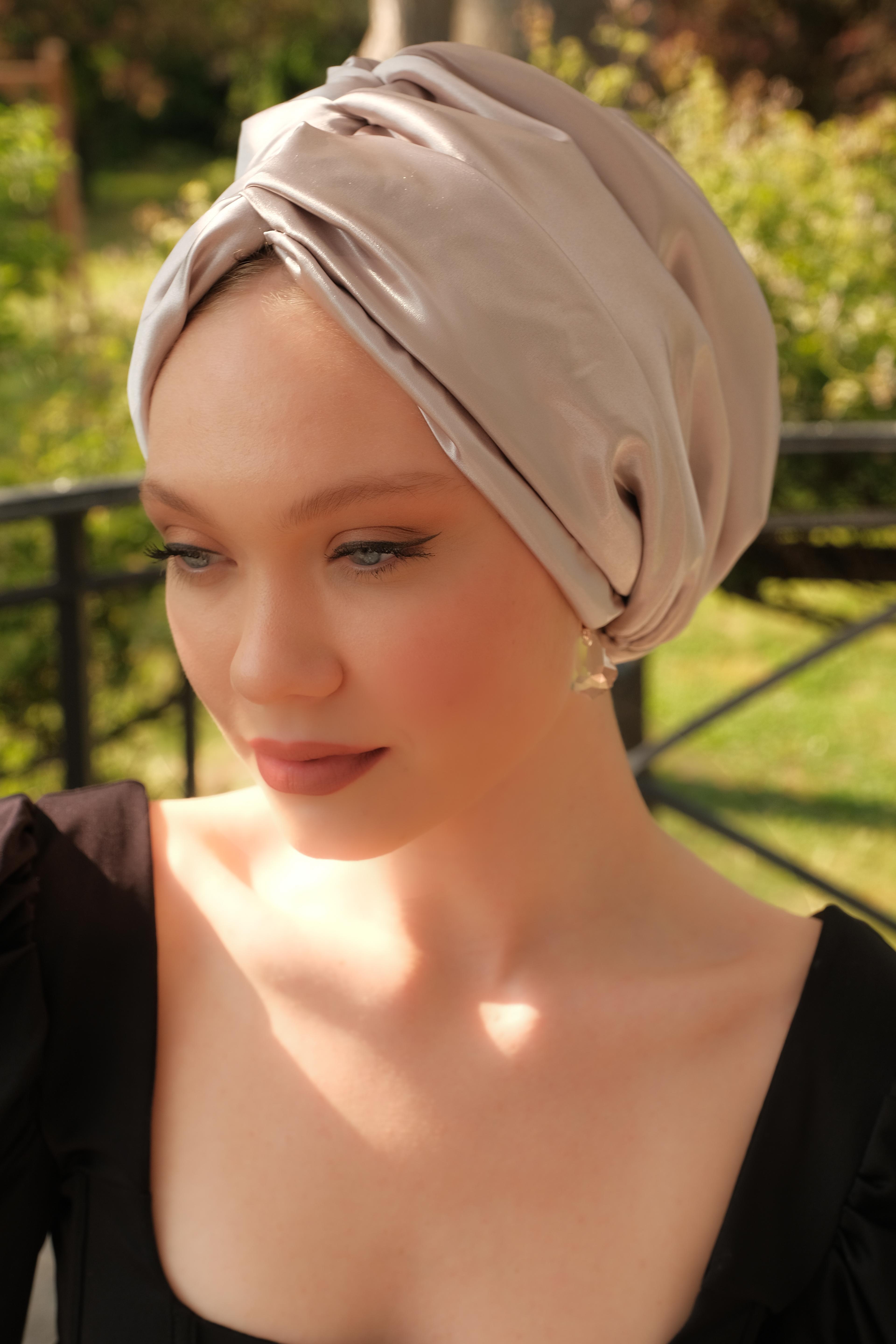 Helin Turban - Ecru