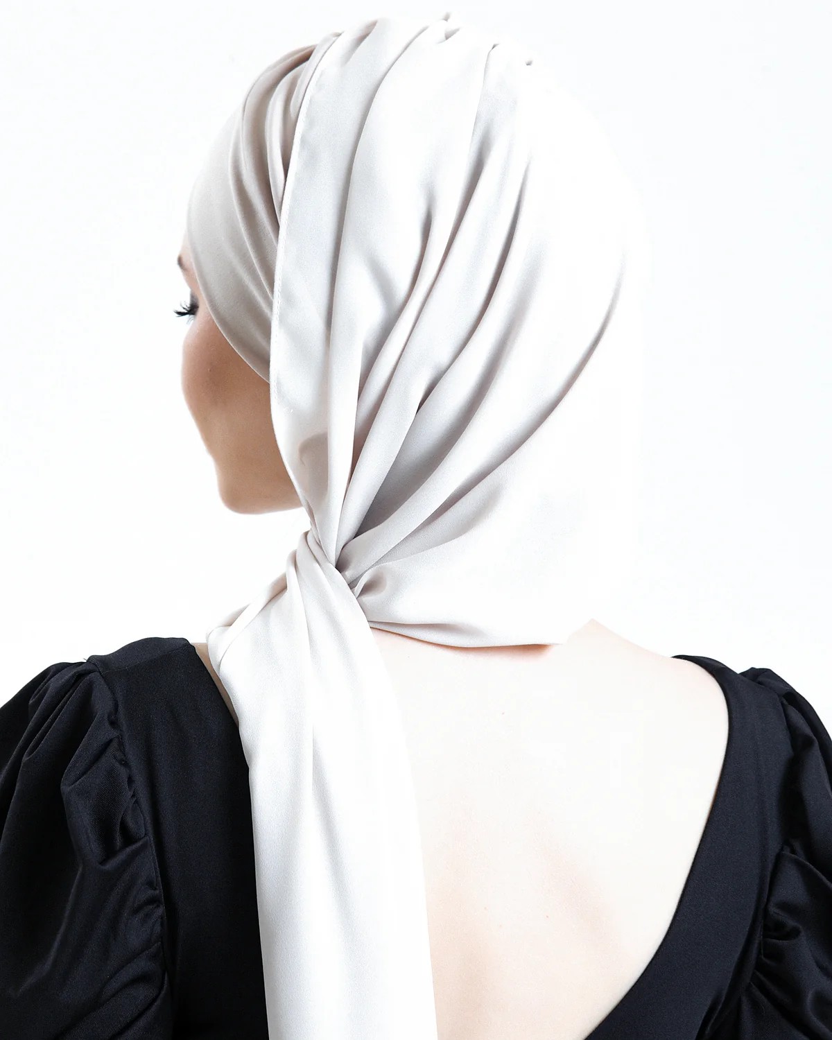 Cross Turban with Shawl