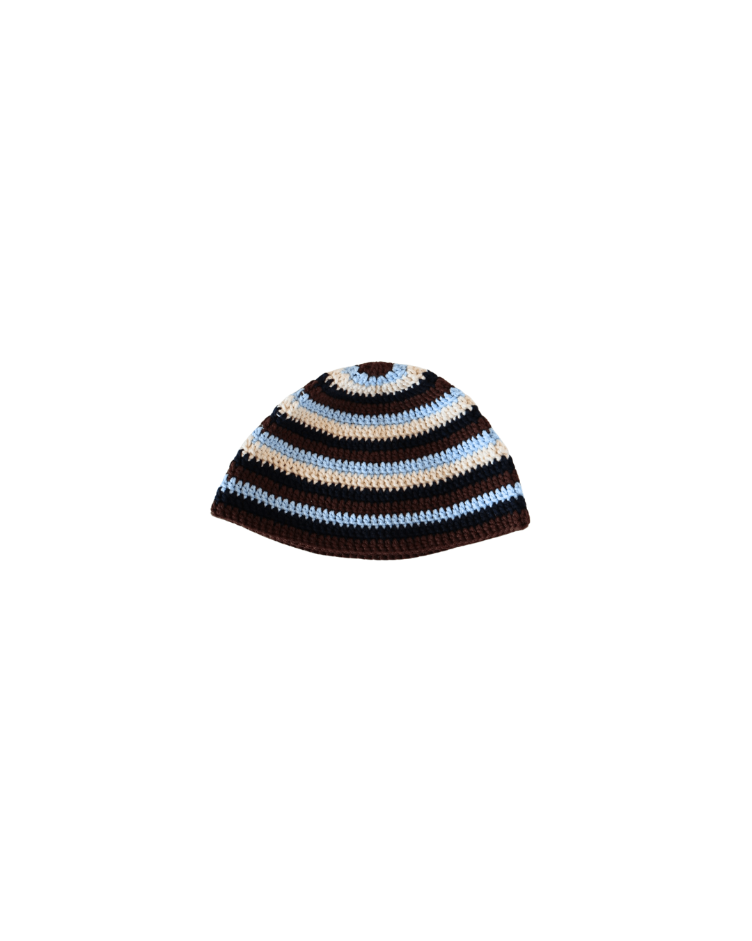 Freddo Skull Beanie - Blue Stripe