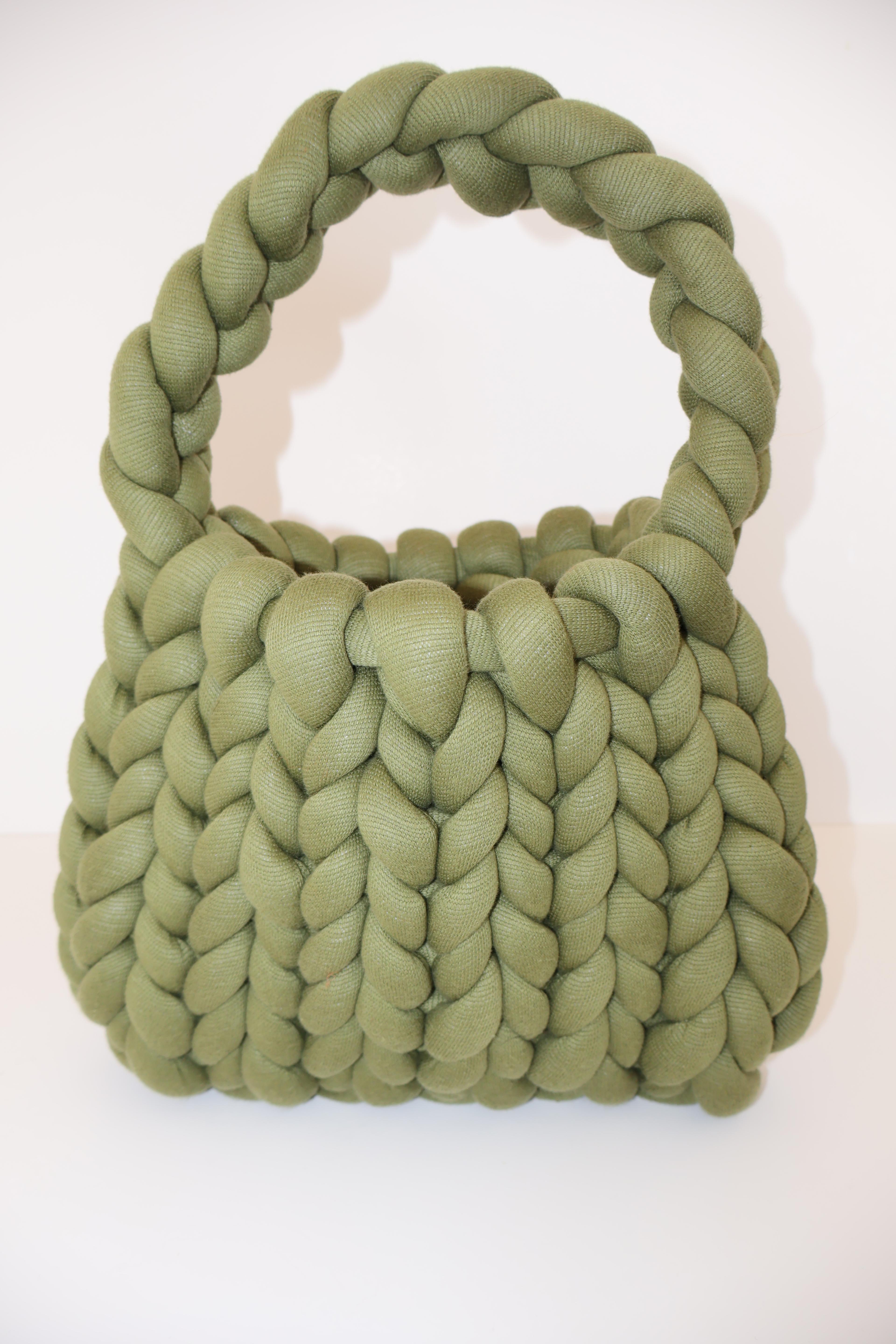 Cotton Chunky Midi Bag