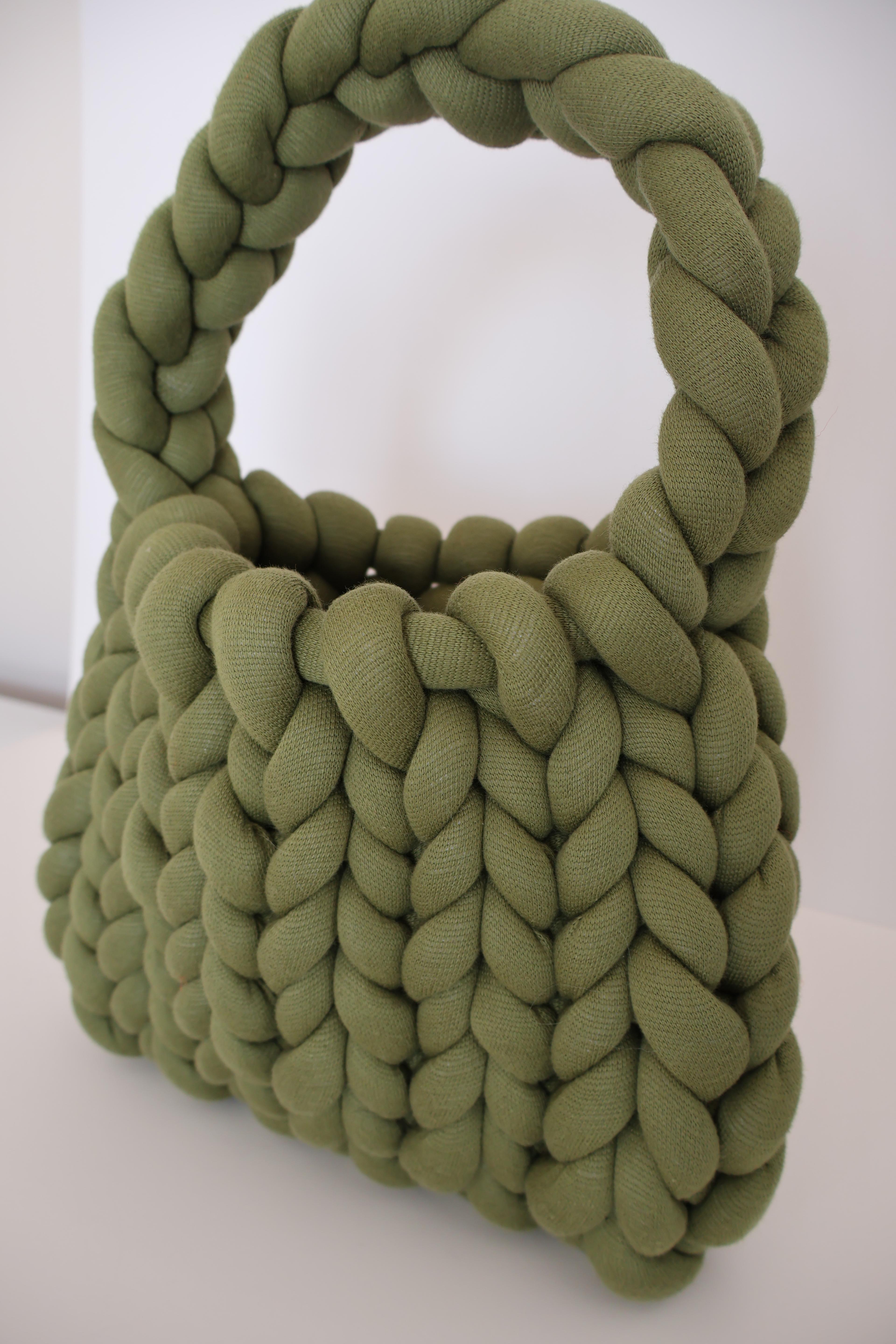 Cotton Chunky Midi Bag