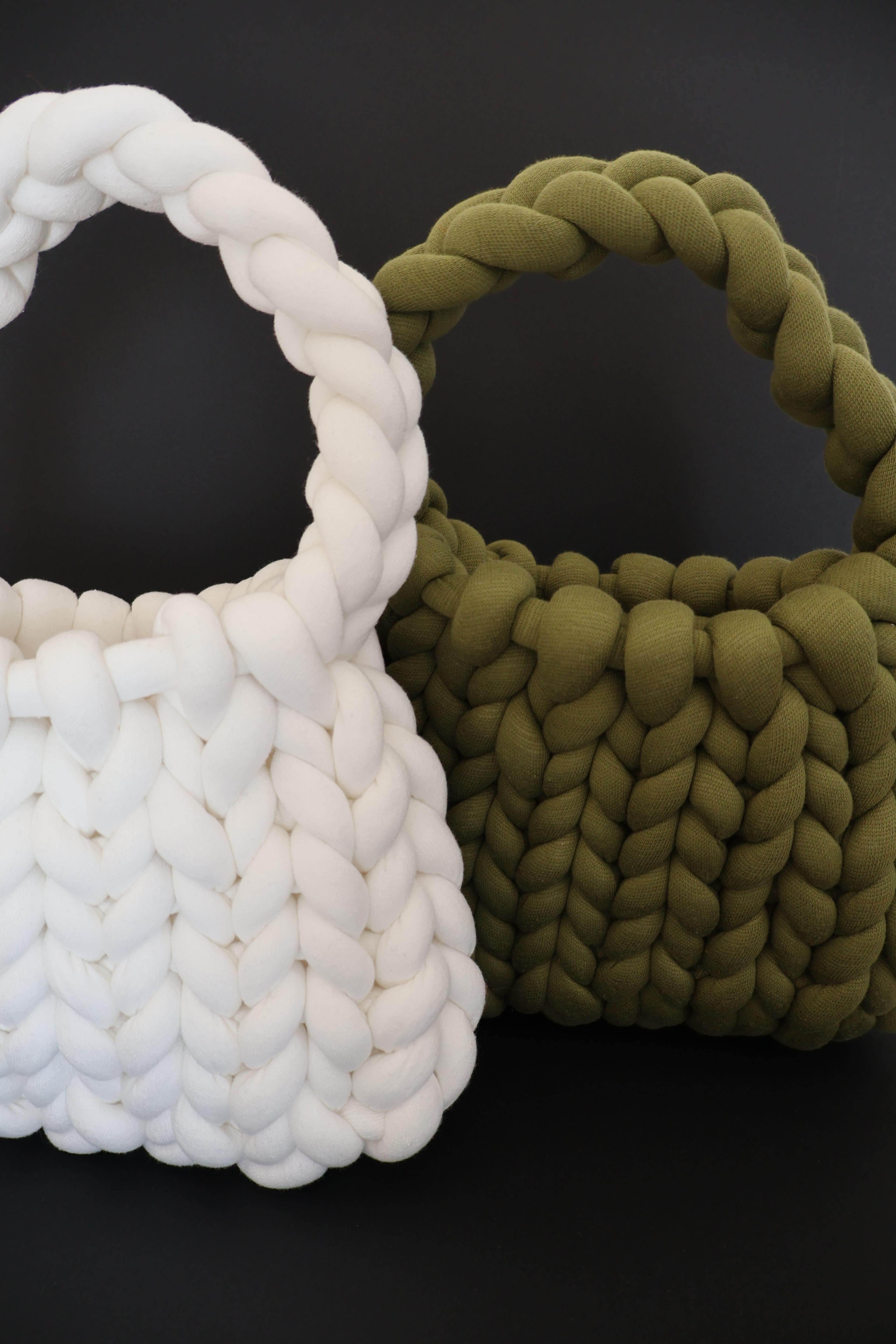 Cotton Chunky Midi Bag