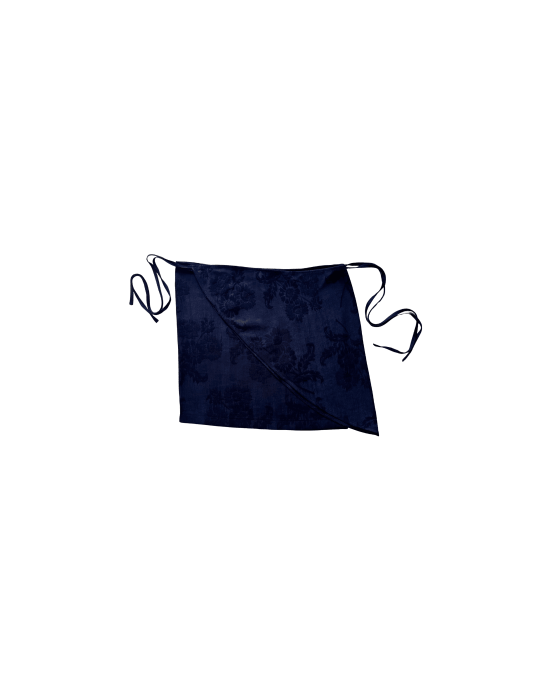 SPB02 - Short Rectangle Black Rose - Pareo Belt