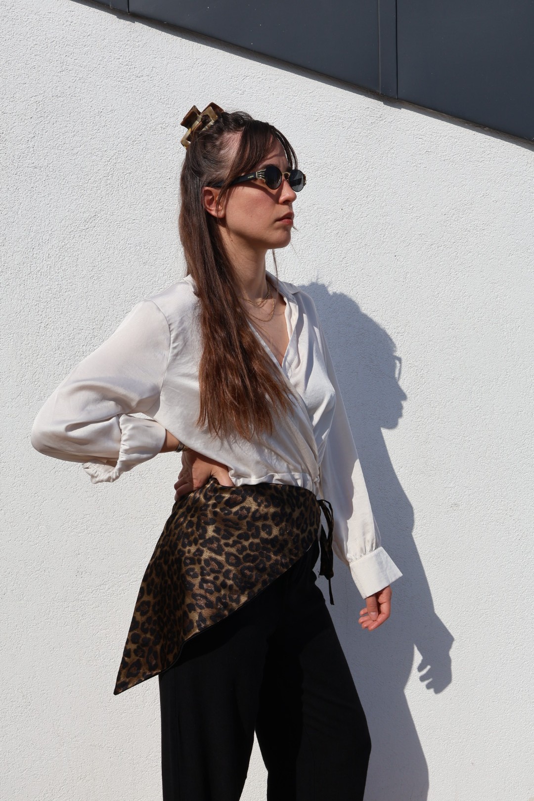 Leo Triangle Belt Pareo - Two Sided