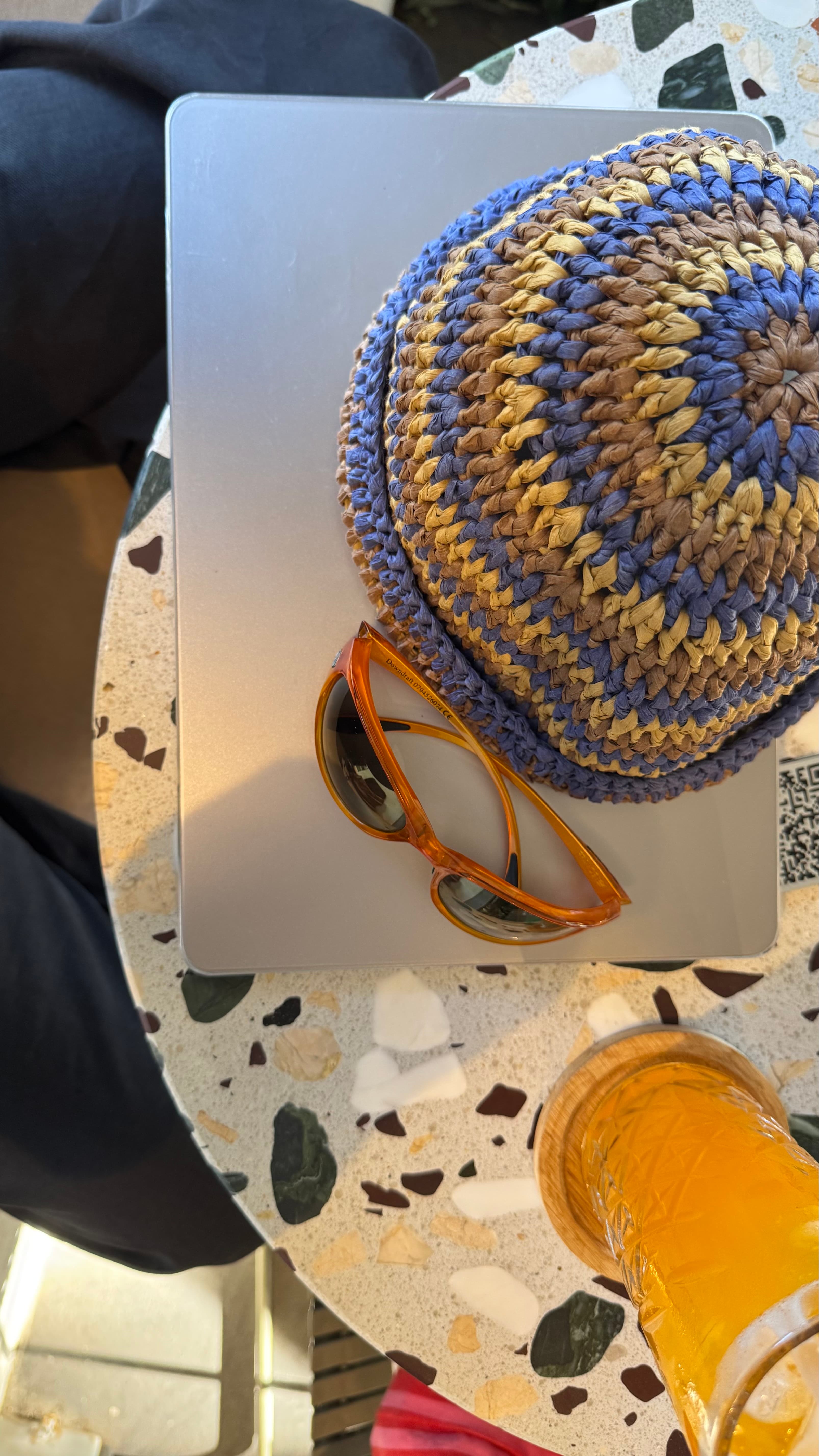 Caldo Hat - Purple Stripe