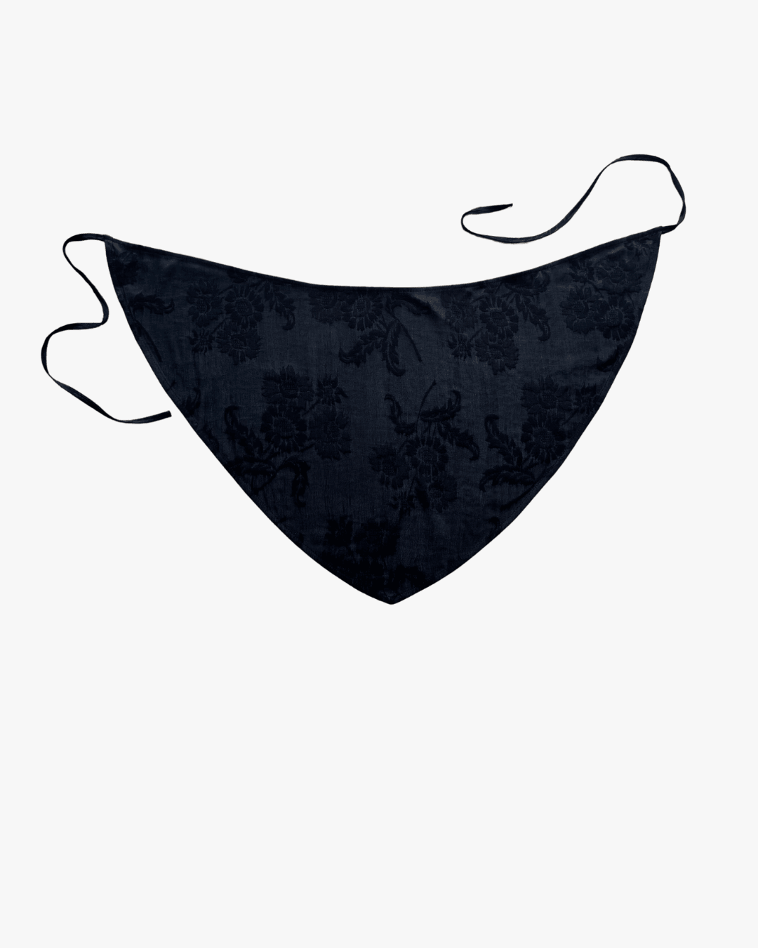 TPB02 - Triangle Black Rose - Pareo Belt