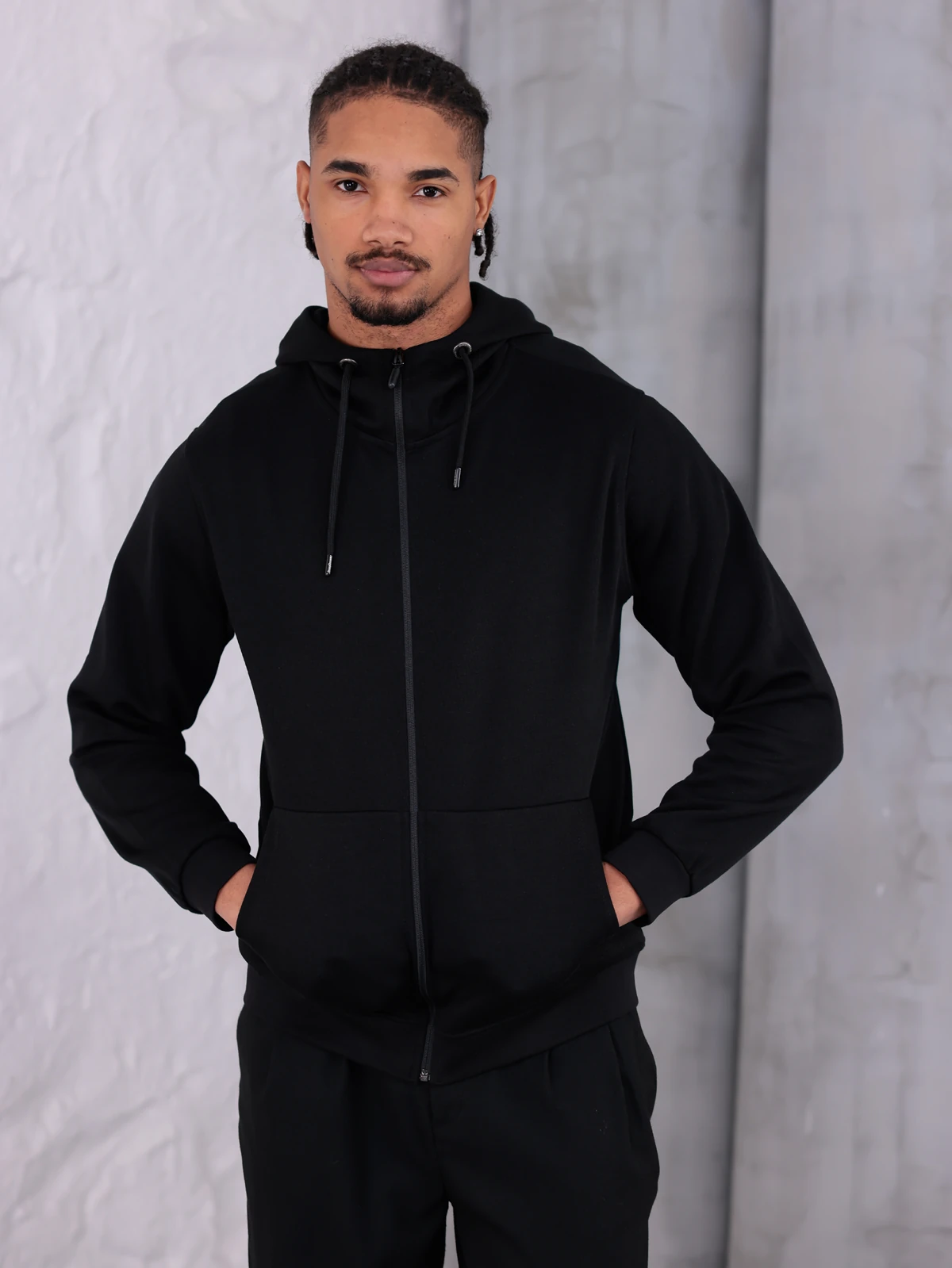 DOUBLE FACE KAPÜŞONLU CEKET