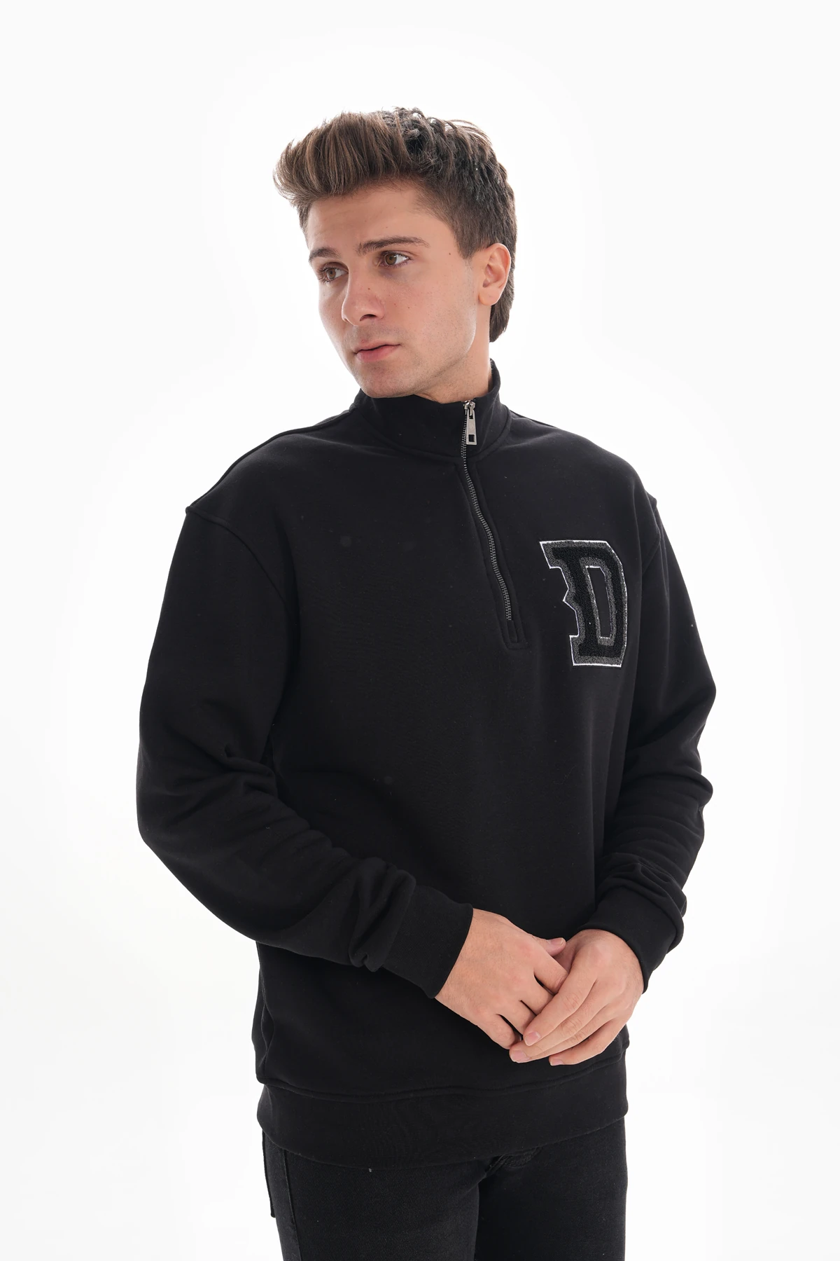 EMBRO YARIM FERMUARLI SWEATSHIRT