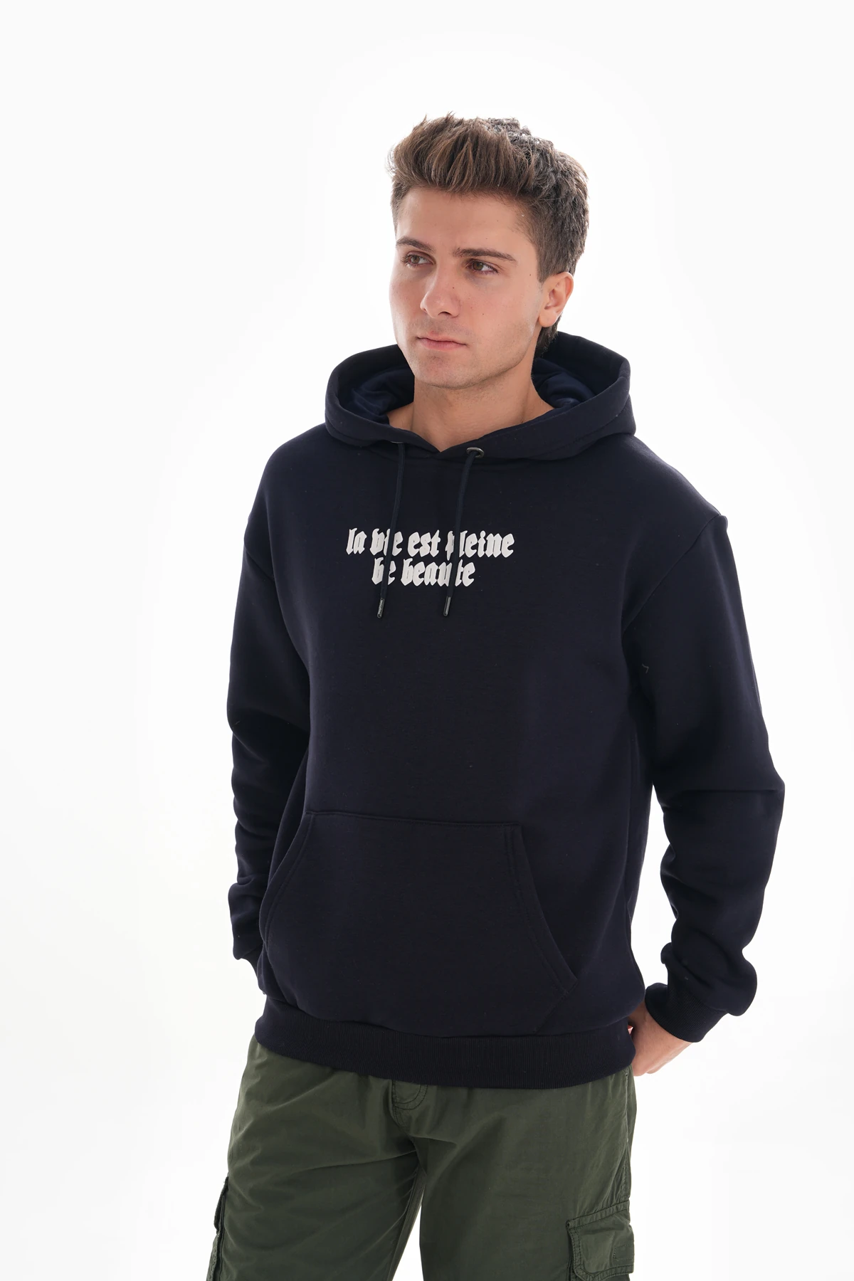 EMBOSS OVERSIZE SWEATSHIRT
