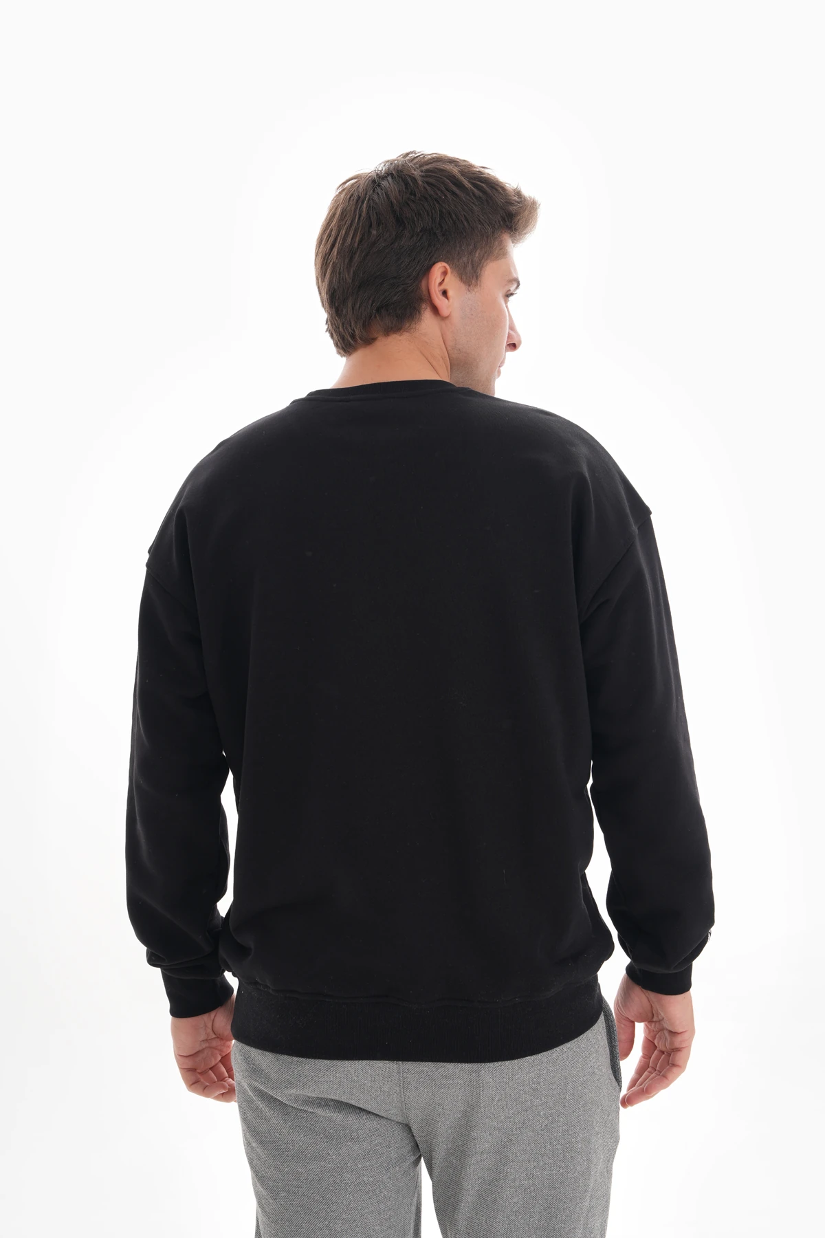 NOTE OVERSIZE SIFIR YAKA SWEATSHIRT