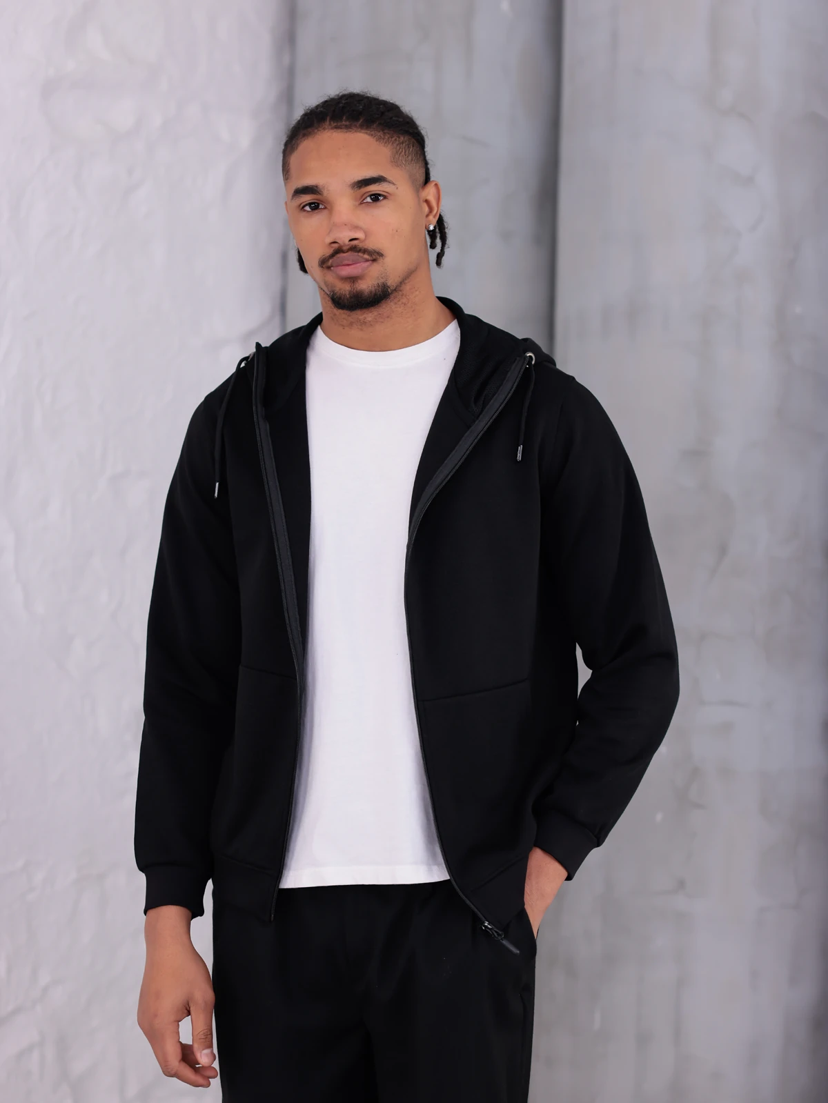 DOUBLE FACE KAPÜŞONLU CEKET