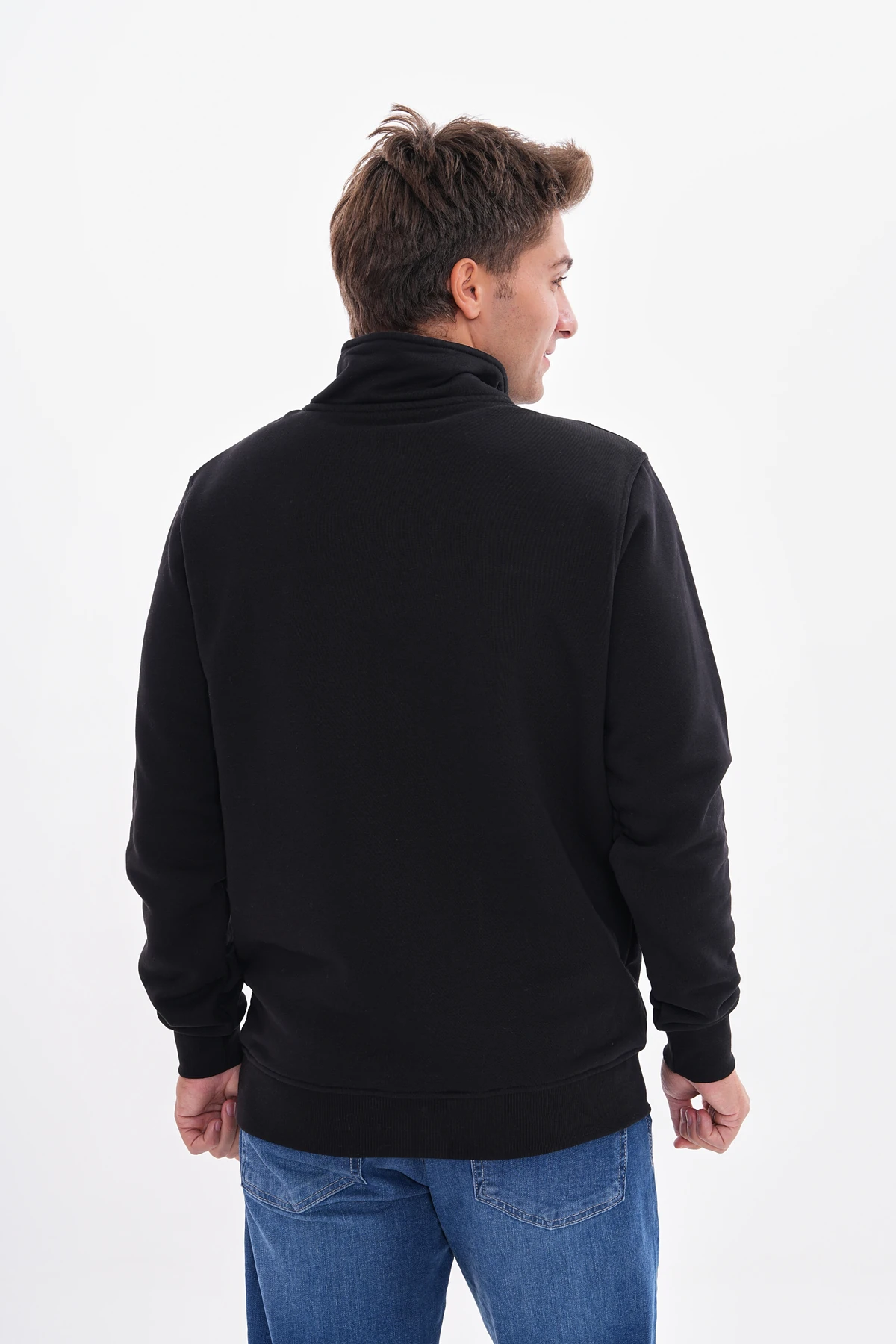 TRACE YARIM FERMUARLI SWEATSHIRT