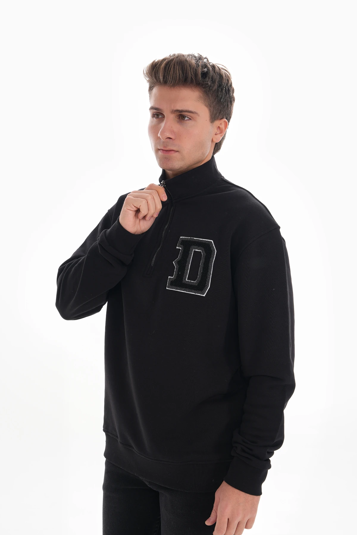 EMBRO YARIM FERMUARLI SWEATSHIRT