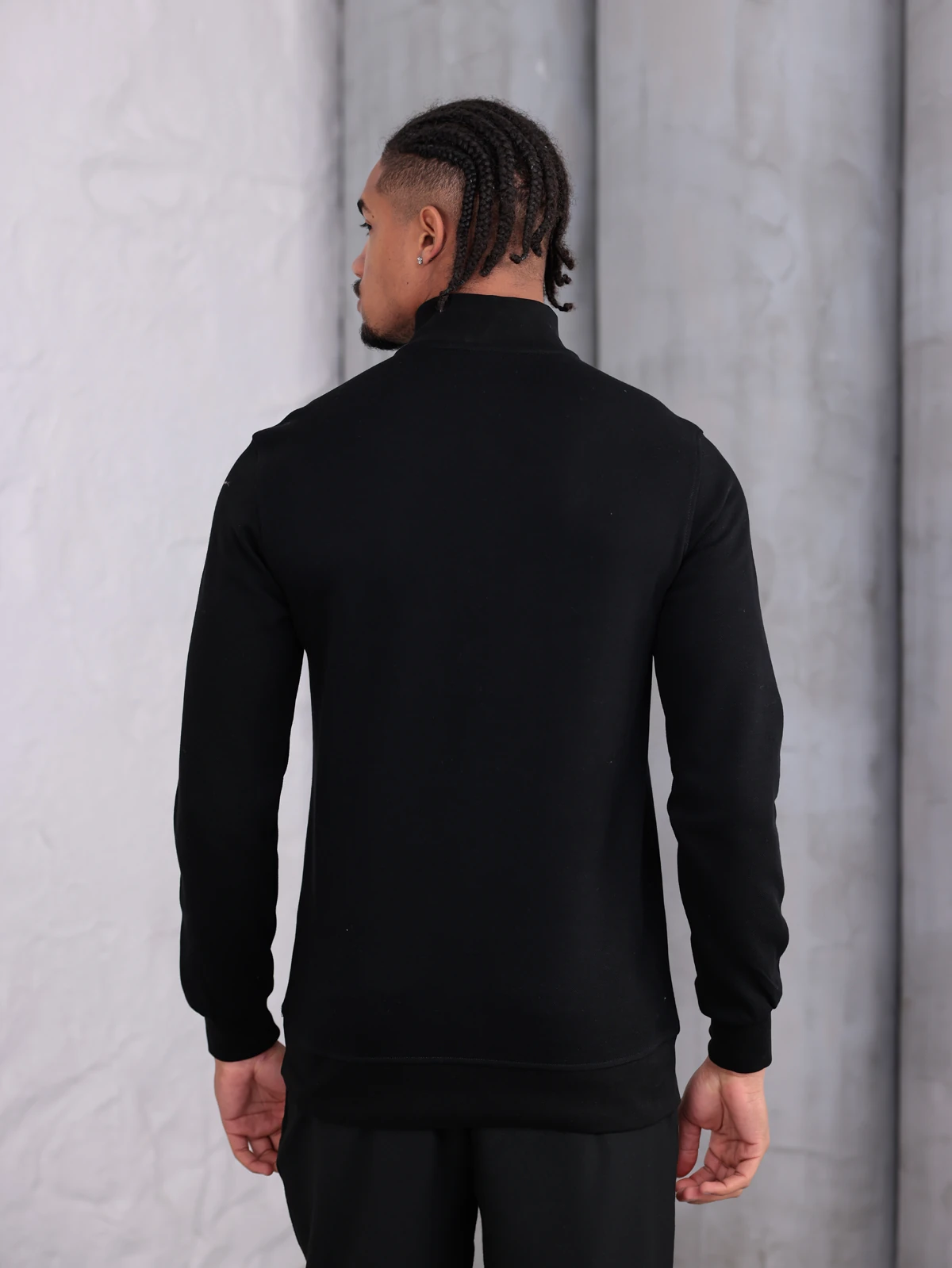 PİKE YARIM FERMUARLI SWEATSHIRT