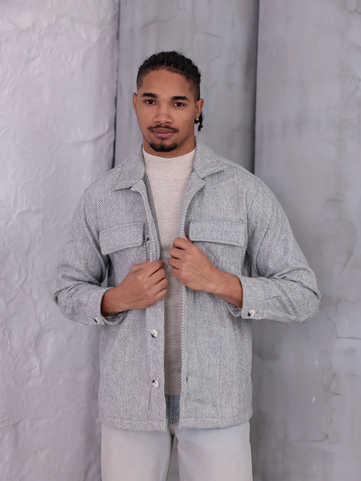 ALASKA DIAGONAL DÜĞMELİ CEKET