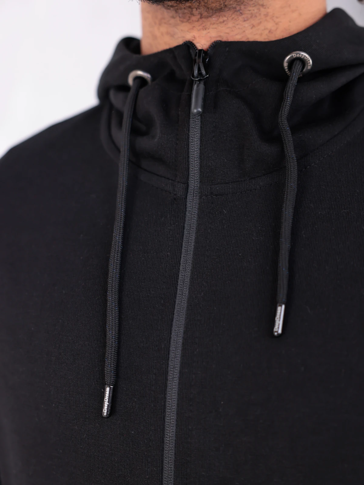 DOUBLE FACE KAPÜŞONLU CEKET