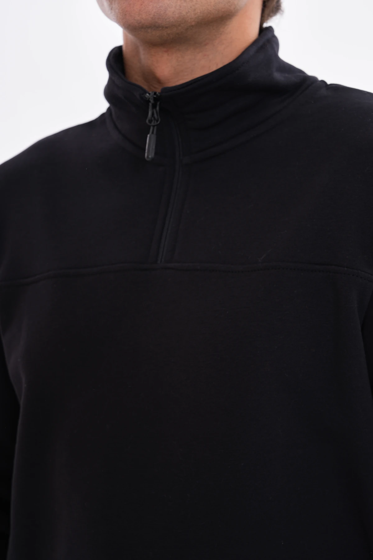 TRACE YARIM FERMUARLI SWEATSHIRT