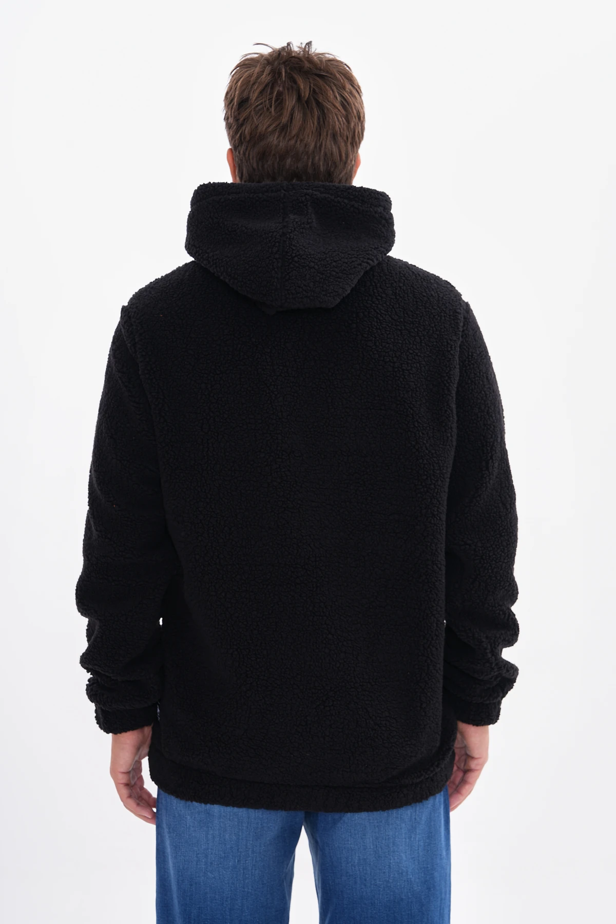 SUNİ KUZU OVERSIZE SWEATSHIRT