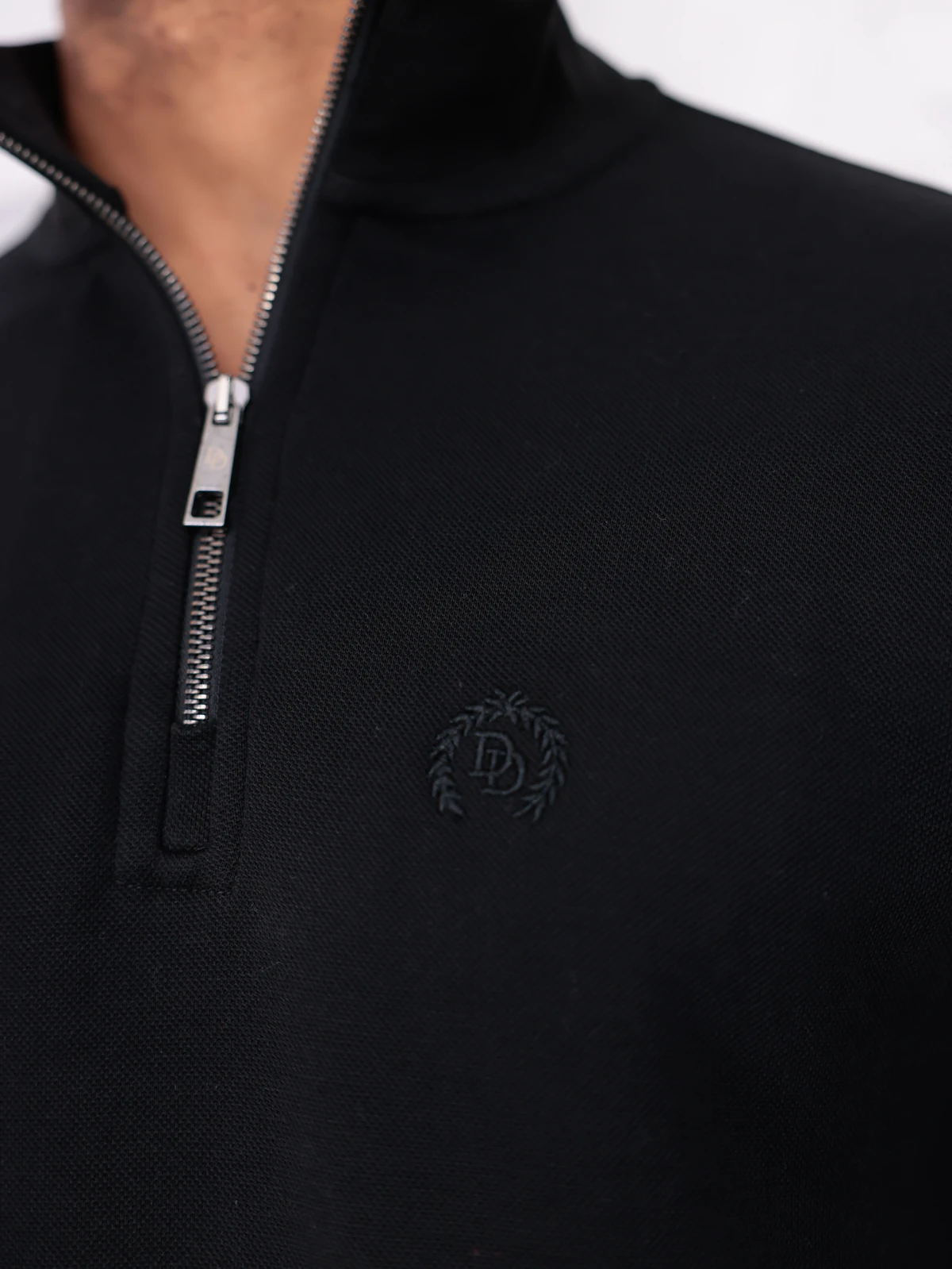 PİKE YARIM FERMUARLI SWEATSHIRT