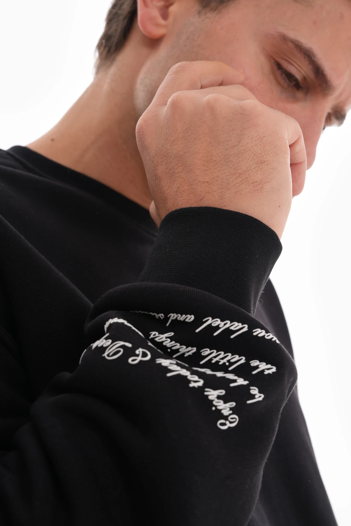 NOTE OVERSIZE SIFIR YAKA SWEATSHIRT