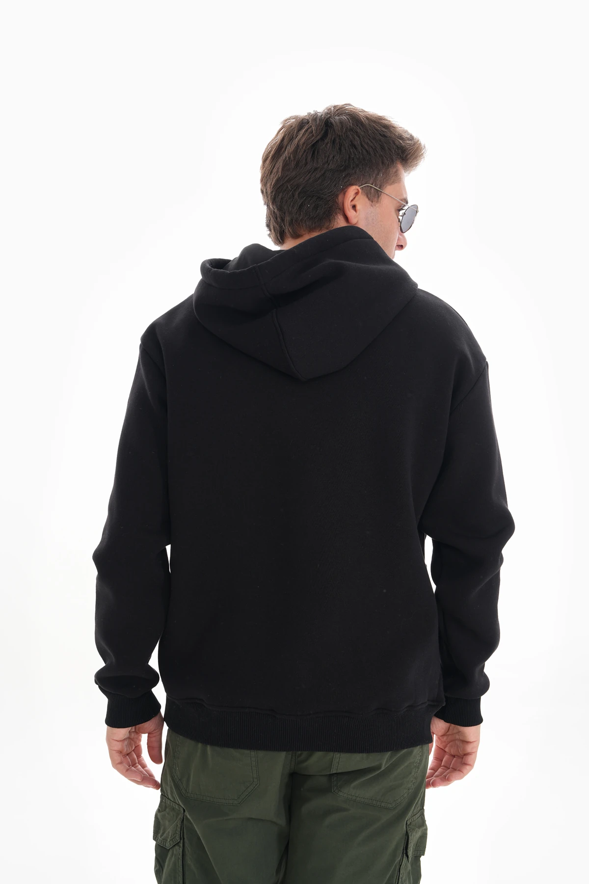 PARÇALI OVERSIZE SWEATSHIRT