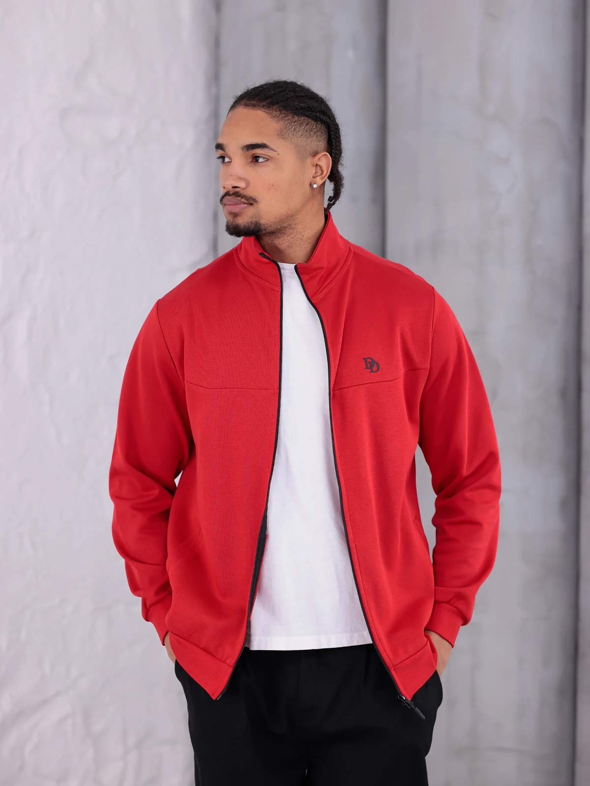 DOUBLE FACE YAKALI CEKET - Kırmızı