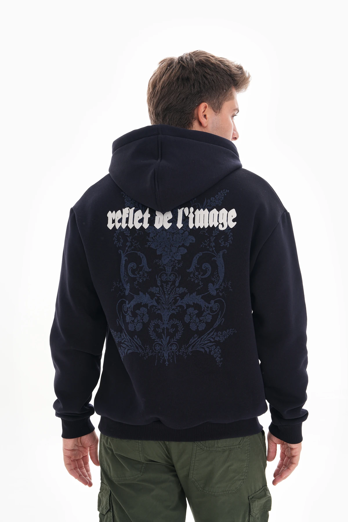 EMBOSS OVERSIZE SWEATSHIRT