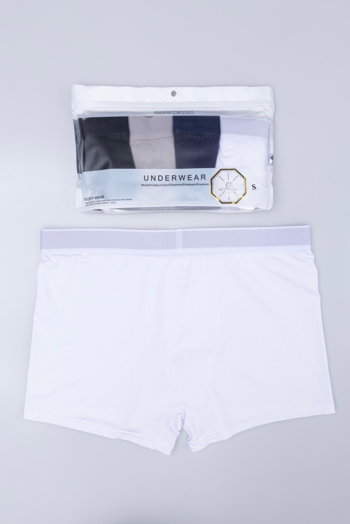 Erkek Boxer Beyaz