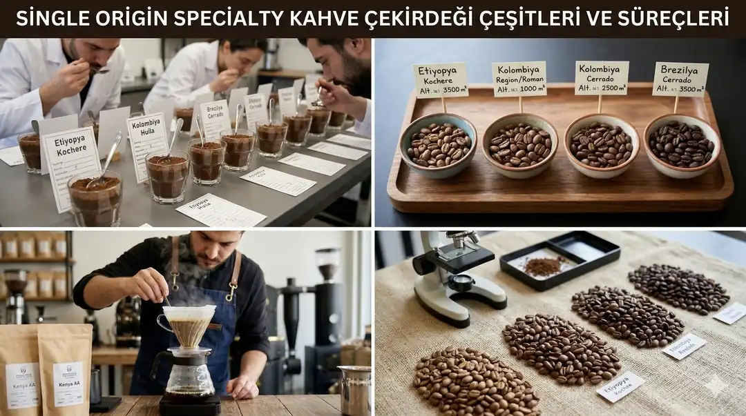 single origin specialty kahve çekirdeği