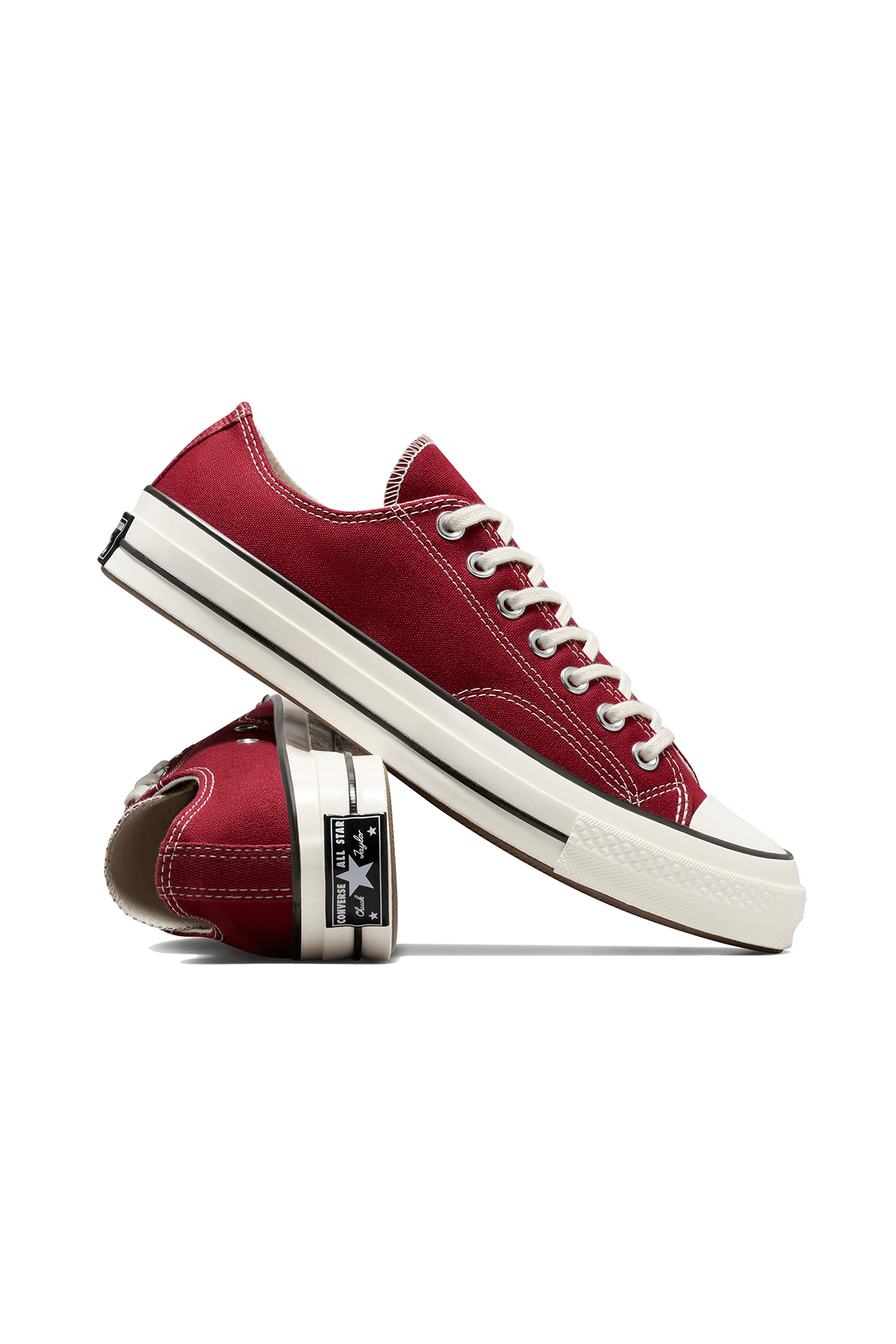 Chuck 70 Unisex Kısa Bordo Sneakers