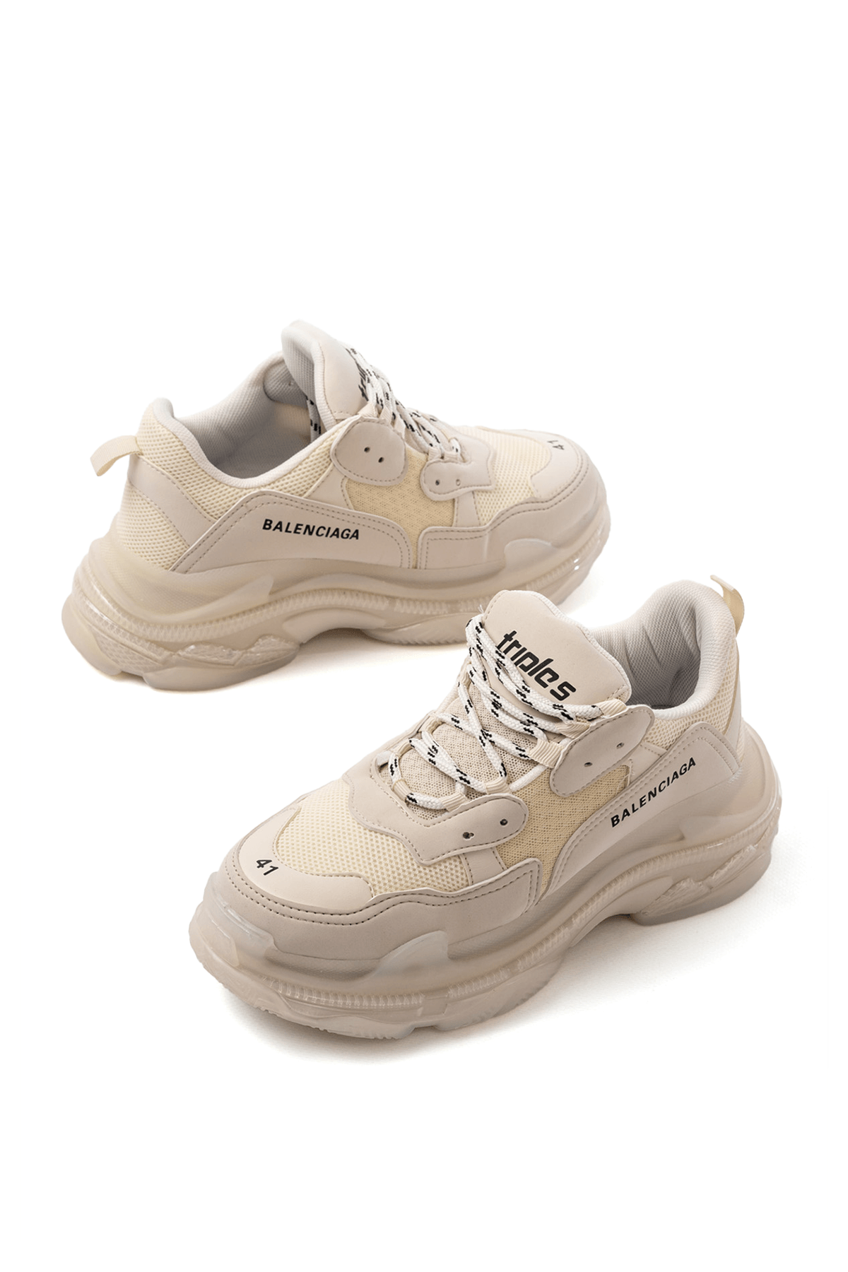 Triple S Bej Sneakers