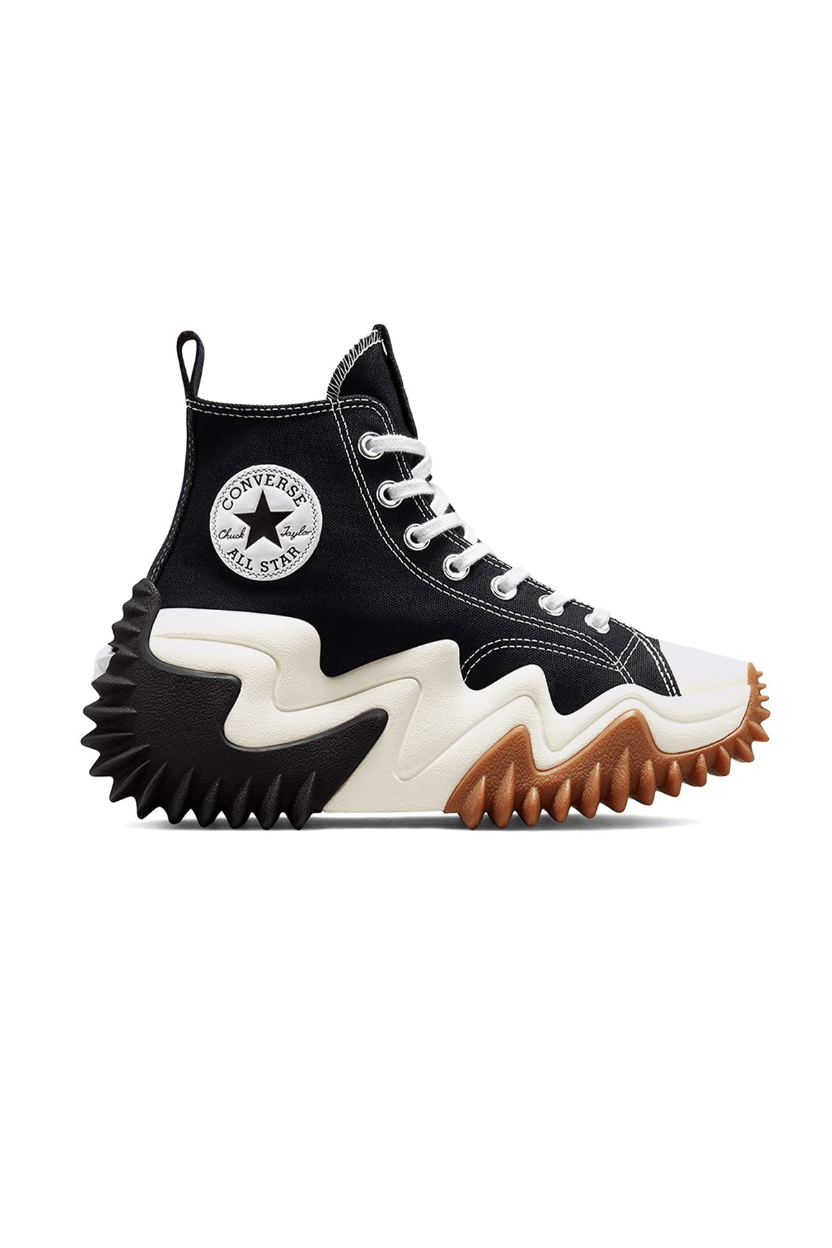 Run Star Motion Uzun Siyah Platform Sneaker