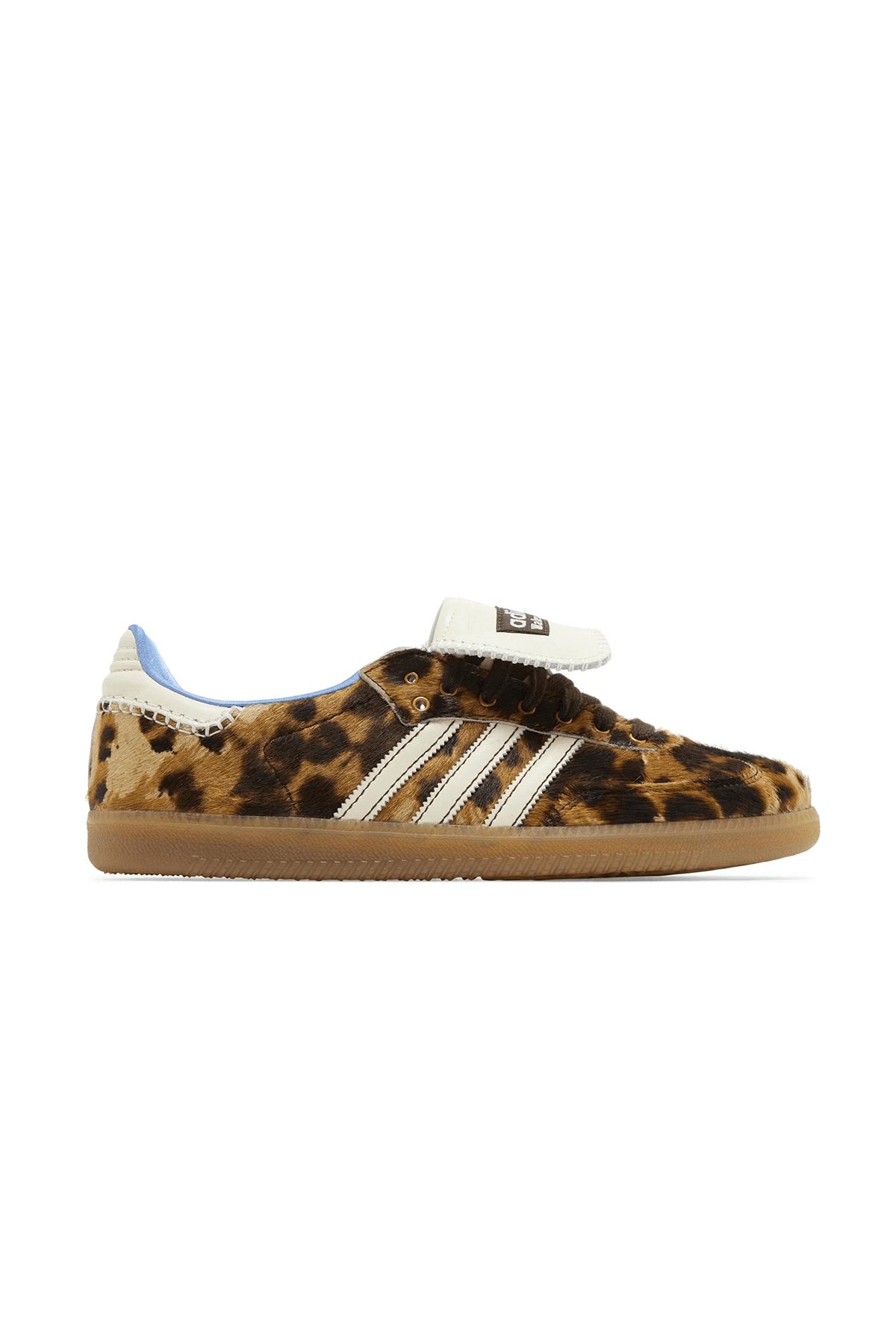 Wales Bonner Samba Leopard Sneakers