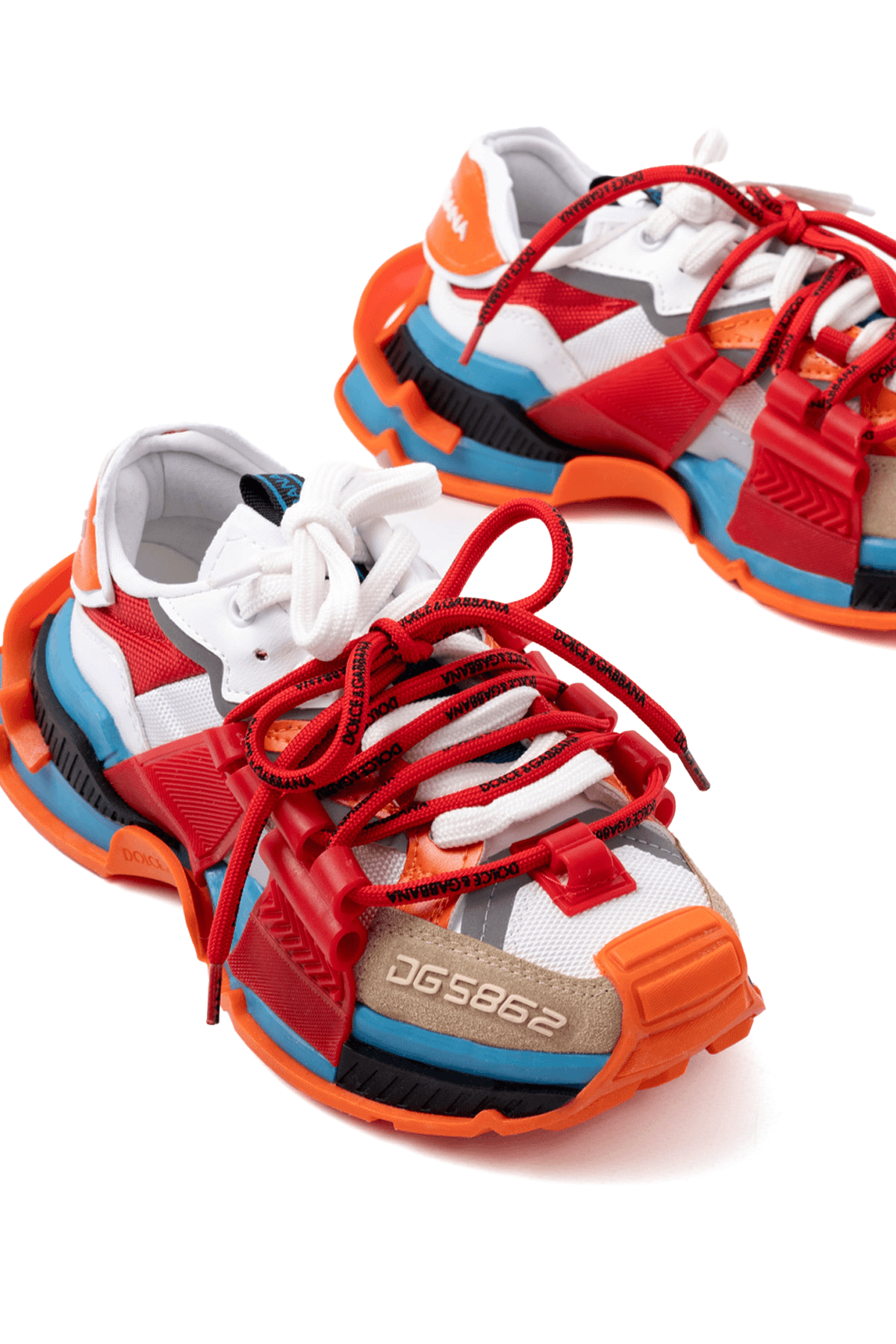 D&G Space Turuncu Kırmızı Sneakers