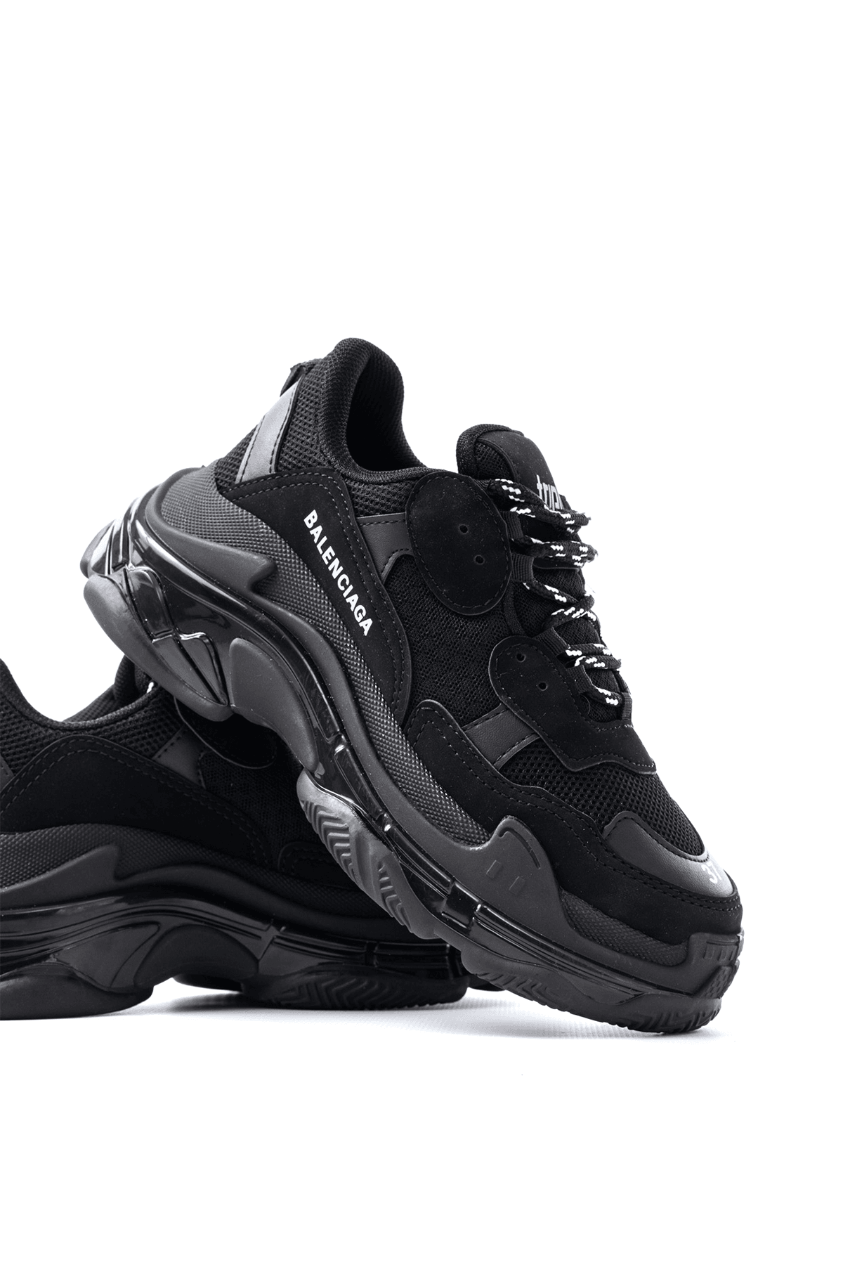 Triple S Siyah Sneakers