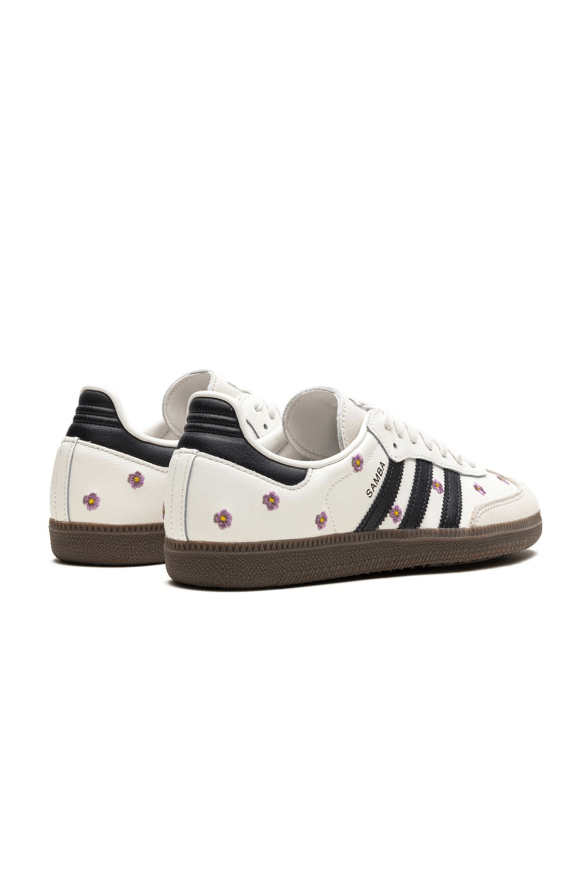 Samba Purple Floral Sneakers