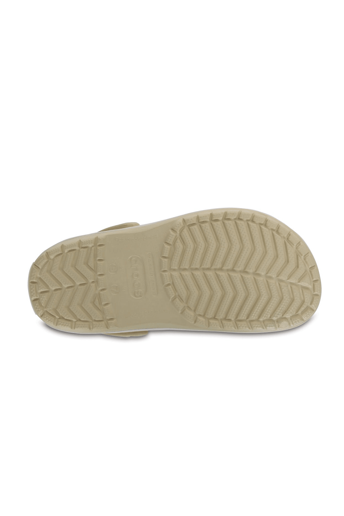 Crocband Bej Kırmızı Terlik